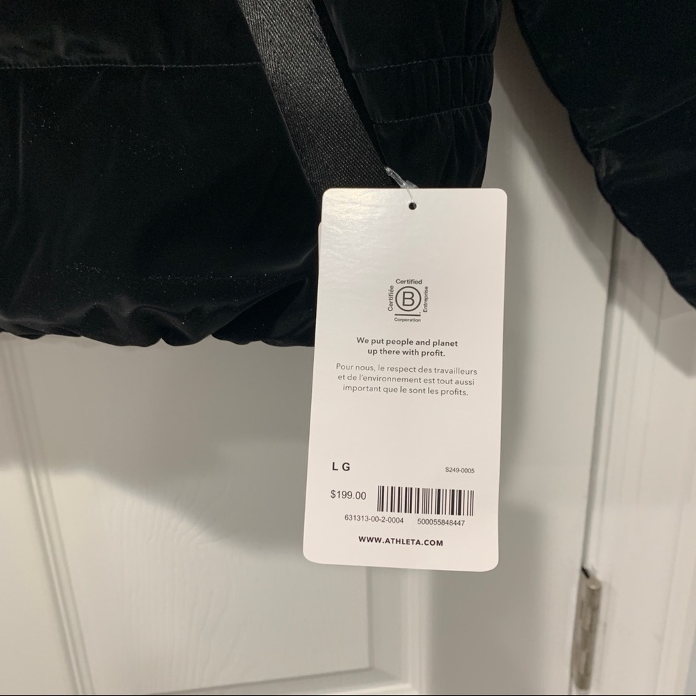 Athleta Venice Velvet Down Jacket - Picture 12 of 14